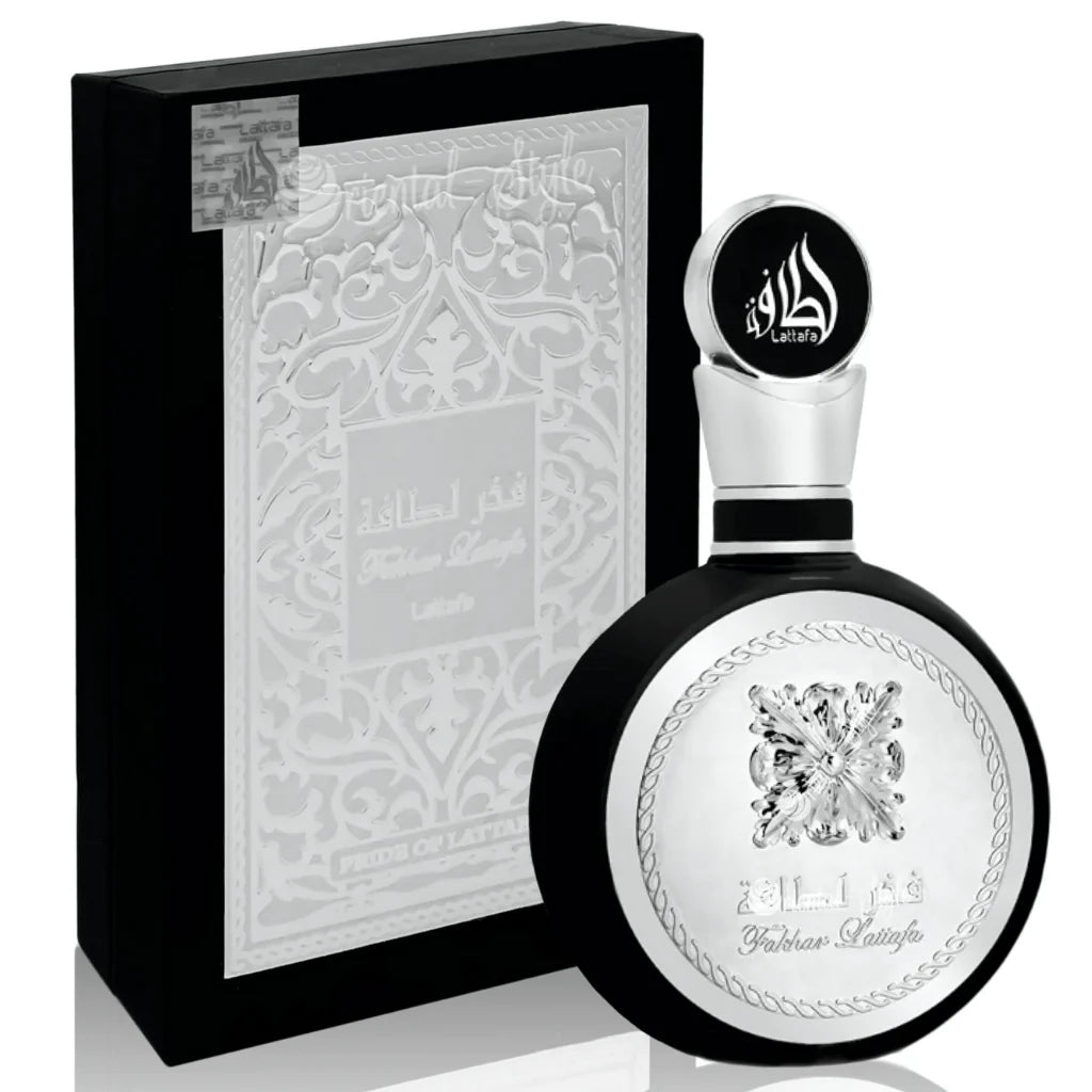 Fahkar Pride Black for Men by Lattafa - 3.4oz 100ml