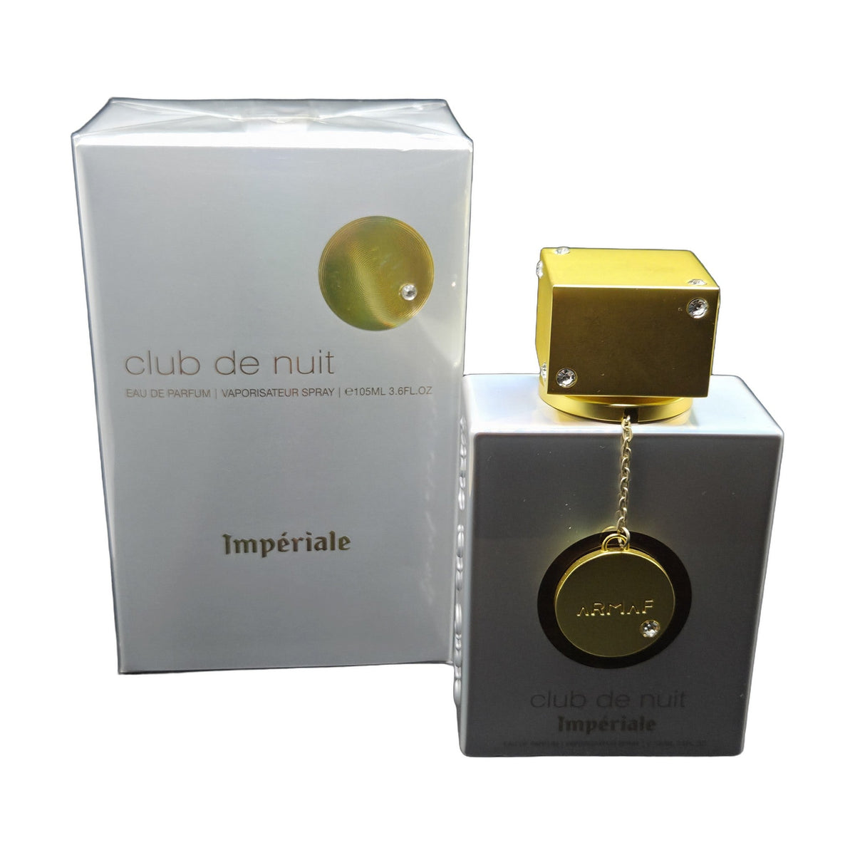 Armaf Club de Nuit White Impériale 105ml - verso da caixa