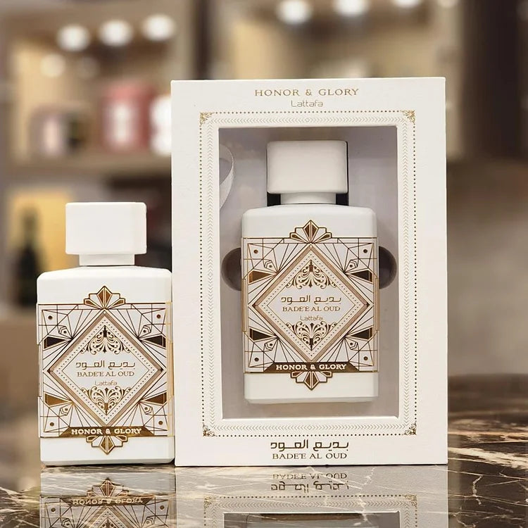 Bade’e Al Oud Honor & Glory EDP Perfume By Lattafa. - 3.4oz 100ml