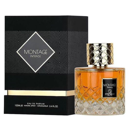 MONTAGE INTENSE - GRANDEUR ELITE - PERFUME UNISSEX - EDP - 100ml - 3.4oz